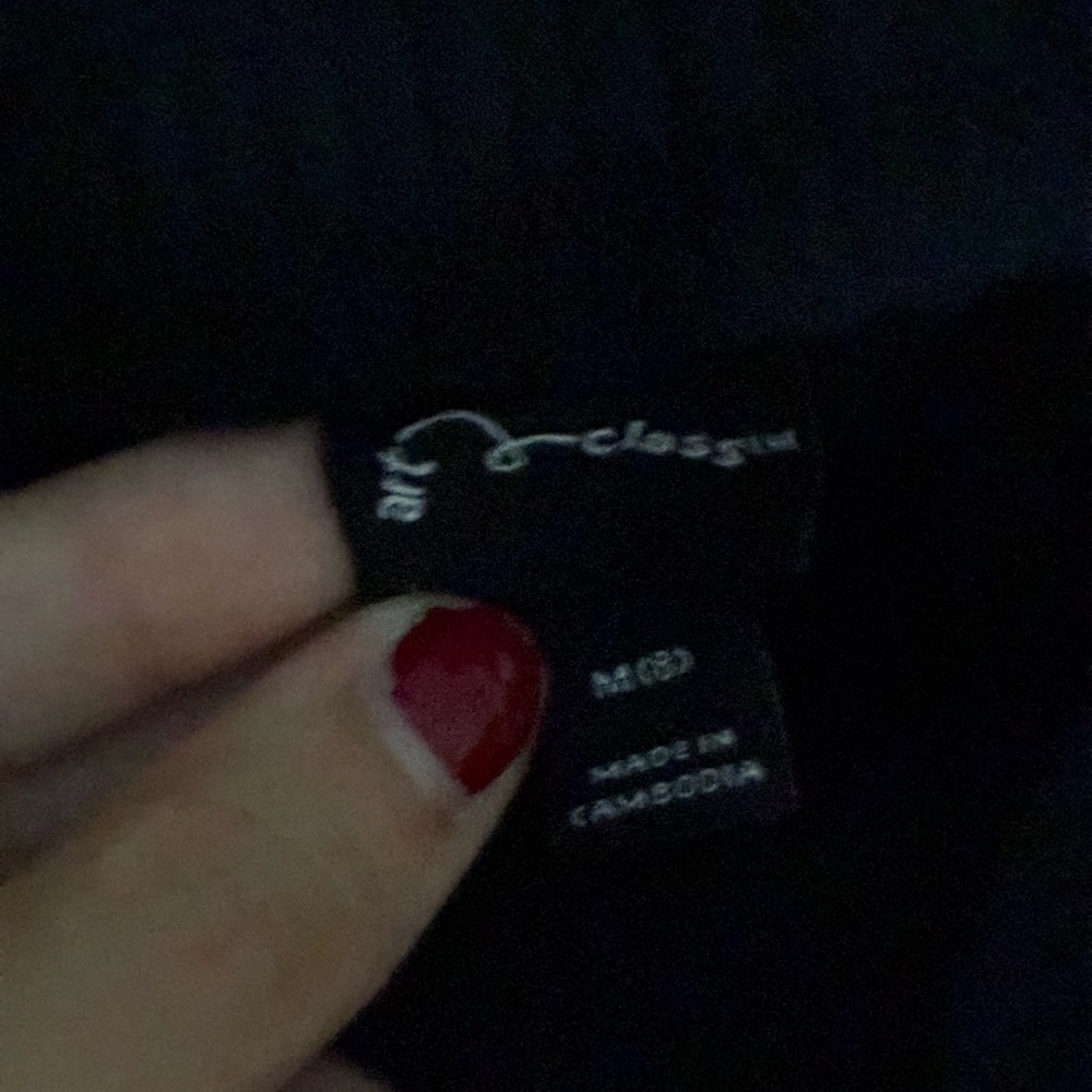 Art Class Elegant Black Fabric